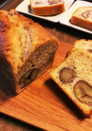 秋☆栗のパウンドケーキ-レシピのメイン写真