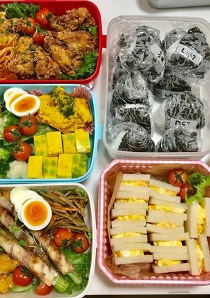 お弁当・運動会・遠足お弁当メニュー-レシピのメイン写真