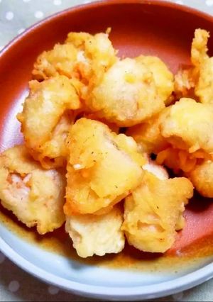鮭白子の天ぷら-レシピのメイン写真