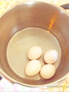 圧力鍋でゆで卵-レシピのメイン写真