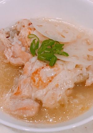 塩麹と圧力鍋で柔らか、蓮根入りサムゲタン-レシピのメイン写真