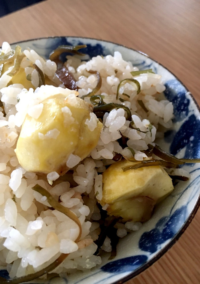 栗ごはん-レシピのメイン写真