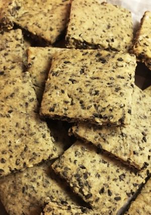 ゴマたっぷりのしっとりクッキー-レシピのメイン写真