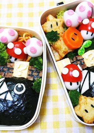 マリオワールド弁当☆-レシピのメイン写真