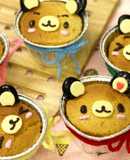 簡単☆てのりくまのカップケーキ