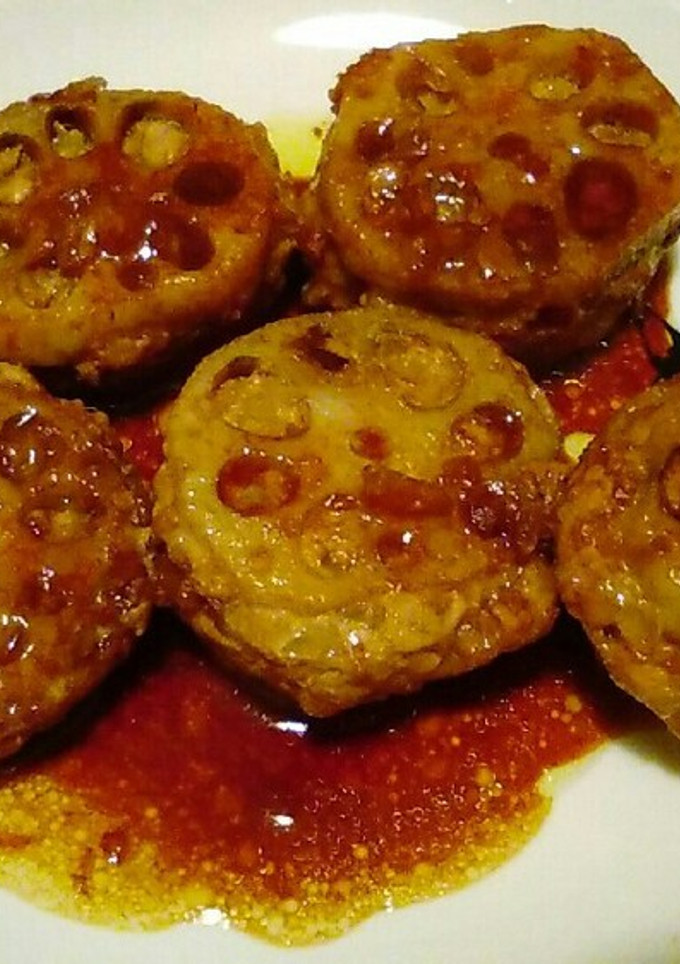 れんこんのはさみ焼き-レシピのメイン写真