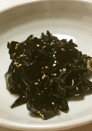 国産生キクラゲの佃煮をたっぷりと-レシピのメイン写真