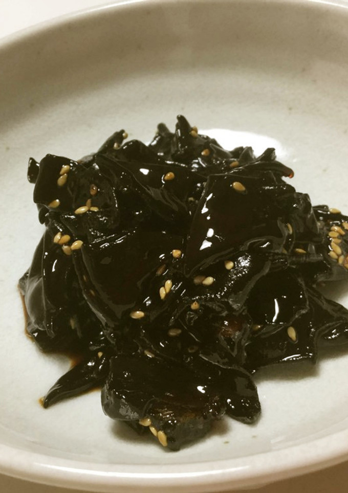 国産生キクラゲの佃煮をたっぷりと-レシピのメイン写真