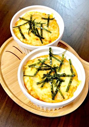 キムチ！長芋と豆腐のなめらかグラタン♫-レシピのメイン写真
