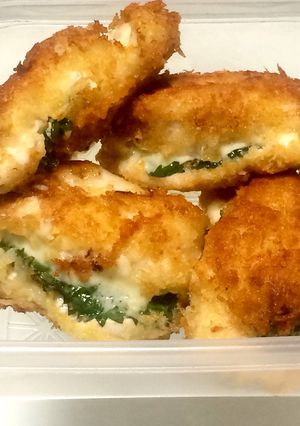 鶏むね肉のチーズとしそサンド焼き-レシピのメイン写真