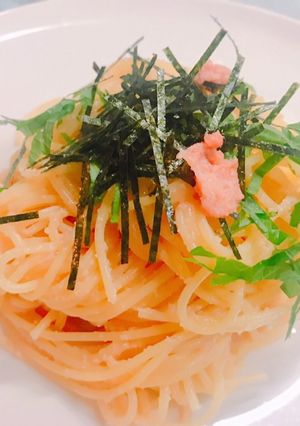 混ぜるだけ！簡単☆明太子スパゲティ-レシピのメイン写真