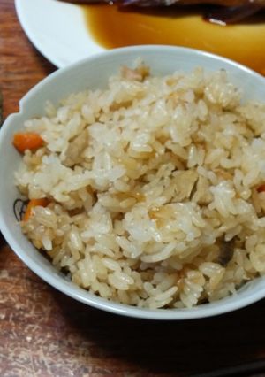 野菜の水煮で簡単!時短☆炊き込みご飯!!-レシピのメイン写真