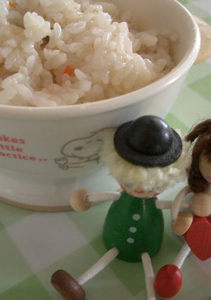 おちびちゃんの炊き込みごはん-レシピのメイン写真