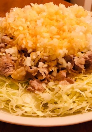 簡単！やみつき！豚スライス（豚スラ丼）-レシピのメイン写真