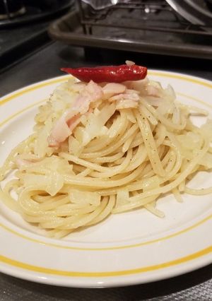 にんにくパスタ-レシピのメイン写真