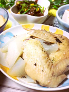 中華風◆手羽先と大根のトロトロ煮-レシピのメイン写真