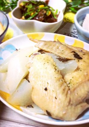 中華風◆手羽先と大根のトロトロ煮-レシピのメイン写真