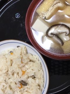 味噌汁(椎茸、京あげ、豆腐)☆-レシピのメイン写真