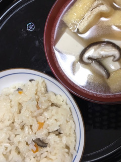 味噌汁(椎茸、京あげ、豆腐)☆-レシピのメイン写真