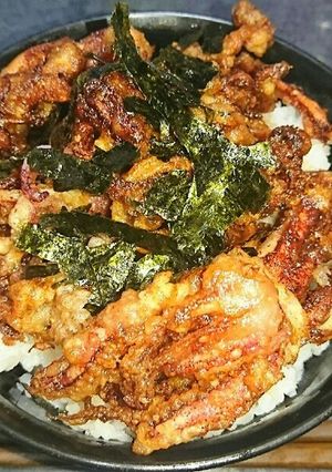 スタミナゲソ丼-レシピのメイン写真