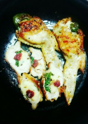 大人気メニュー♡梅しそチーズの手羽餃子！-レシピのメイン写真