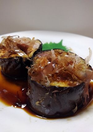 簡単すぎる！蒸し焼き茄子♪-レシピのメイン写真