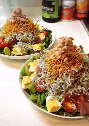 筋肉飯ッ！オリジナルチョップドサラダ-レシピのメイン写真