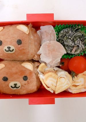 リラックマのキャラ弁-レシピのメイン写真