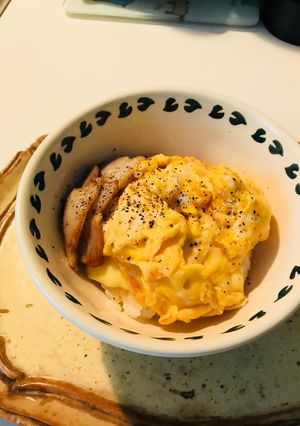 マホイ族の卵かけごはん inチーズ-レシピのメイン写真
