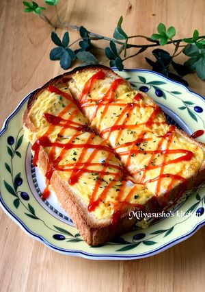 簡単♡私のシンプルトースト-レシピのメイン写真