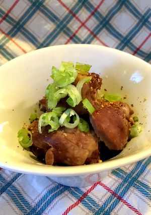 鶏ハツ煮付け おつまみ＊おかず＊お弁当に-レシピのメイン写真