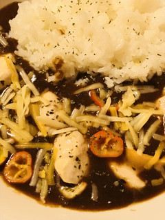 レトルトカレーの具☆鶏肉のバジル炒め-レシピのメイン写真