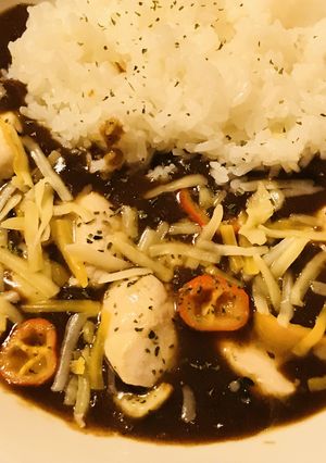 レトルトカレーの具☆鶏肉のバジル炒め-レシピのメイン写真