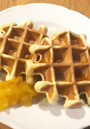 簡単♪アメリカンワッフル☆ビタントニオ-レシピのメイン写真