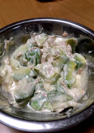 ツナ缶アボカド-レシピのメイン写真