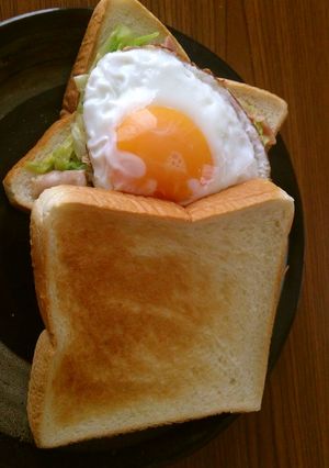 キャベツ&ベーコンサンド-レシピのメイン写真
