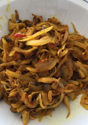 キノコのスリランカ風スパイス炒め-レシピのメイン写真