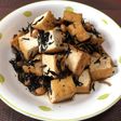 厚揚げとひじきの麺つゆ煮!(^^)!