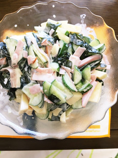 りんごいりサラダ-レシピのメイン写真