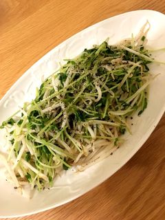 失敗しない!シャキシャキ豆苗もやし炒め-レシピのメイン写真