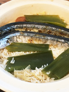 秋刀魚の土鍋ごはん-レシピのメイン写真