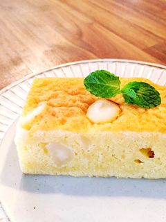 ホワイトチョコブラウニー-レシピのメイン写真