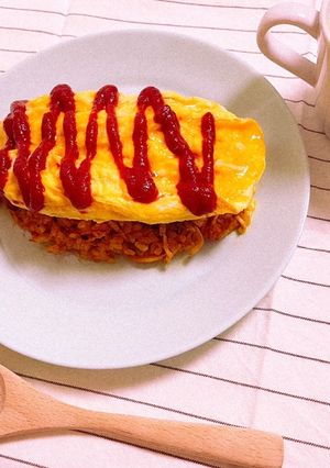 ささみと雑穀米のオムライス-レシピのメイン写真