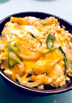 フライパンで作る☆トロトロ親子丼☆-レシピのメイン写真