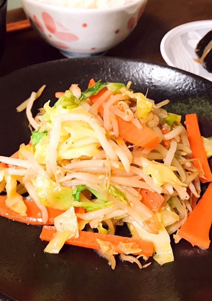 カット野菜 と もやし の簡単野菜炒め☆-レシピのメイン写真