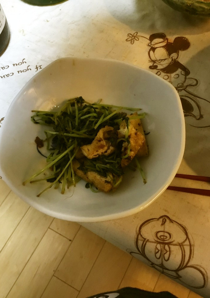 豆苗と油揚げのアレンジ-レシピのメイン写真