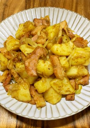 簡単！マジうまカレージャーマンポテト♪-レシピのメイン写真