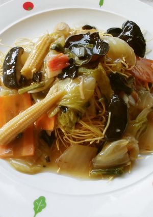 お野菜のかた焼きそば♪-レシピのメイン写真