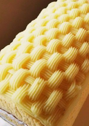 ✳️ロールケーキ✳️バスケット絞り-レシピのメイン写真