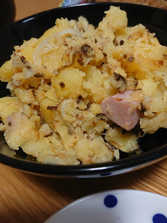 塩昆布×鰹節で旨味up 和風ポテサラ-レシピのメイン写真